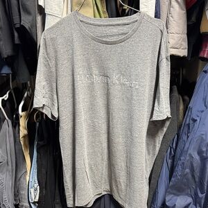 Calvin Klein Heather Gray Men's Tee
